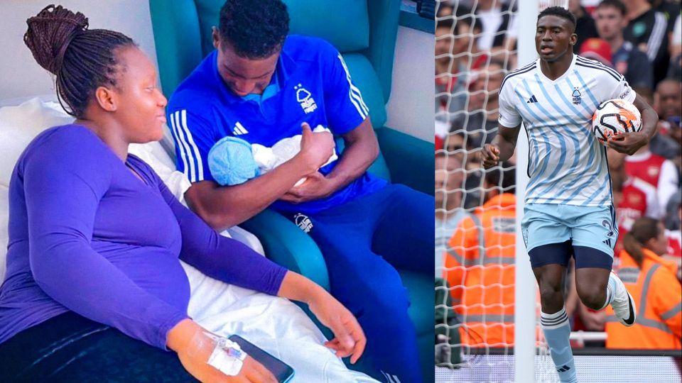 Taiwo Awoniyi Welcomes Baby Boy