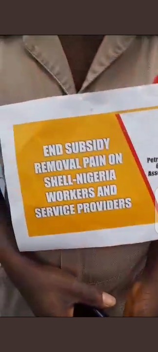 Shell Petroleum Workers Protest Over Hardship In Nigeria