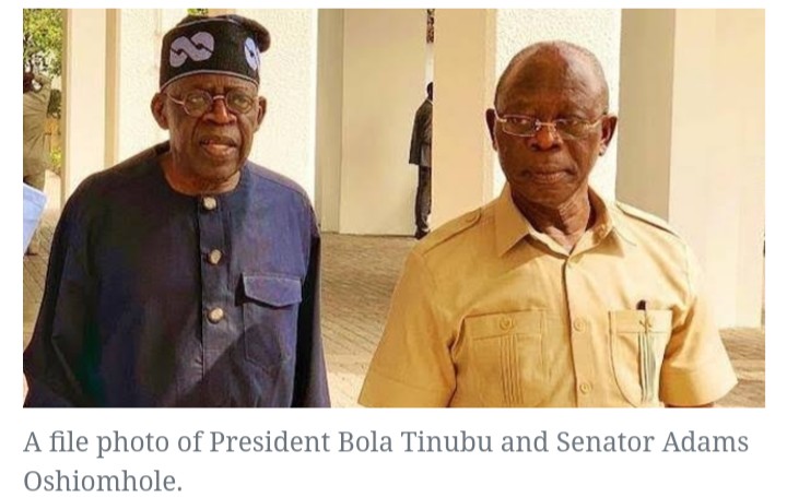 Buhari passed on terrible economy to Tinubu - Oshiomhole