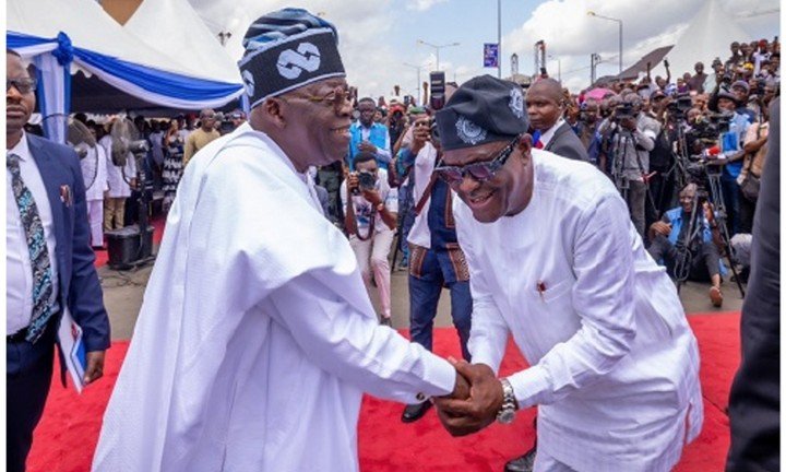 Don't give me free land even if I ask - Tinubu tells Wike