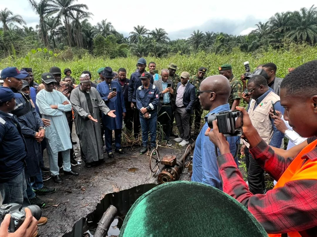 FG discovers illegal pipeline connections in Abia