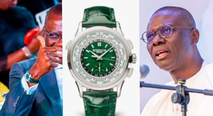 See Sanwo-Olu's Patek Philippe Wristwatch Worth N160m