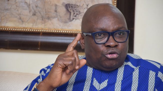 Dismiss Wike at your detriment - Fayose warns PDP