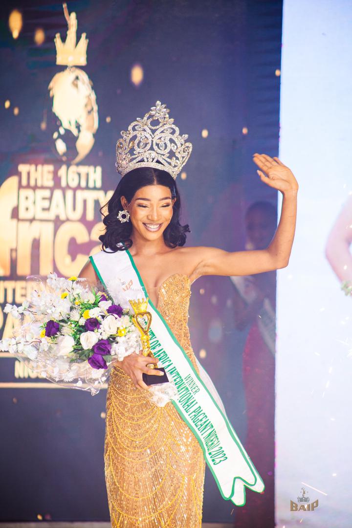 Miss Imo Duru Chidera Wins Beauty Of Africa International Pageant 2023