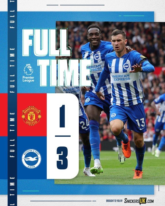 We Love Playing At Old Trafford: Brighton 'taunt' Man United After 3-1 Win