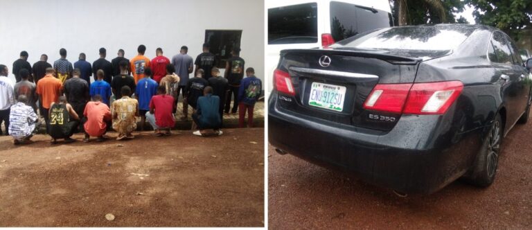 29 Suspected Internet Fraudsters Arrested In Enugu