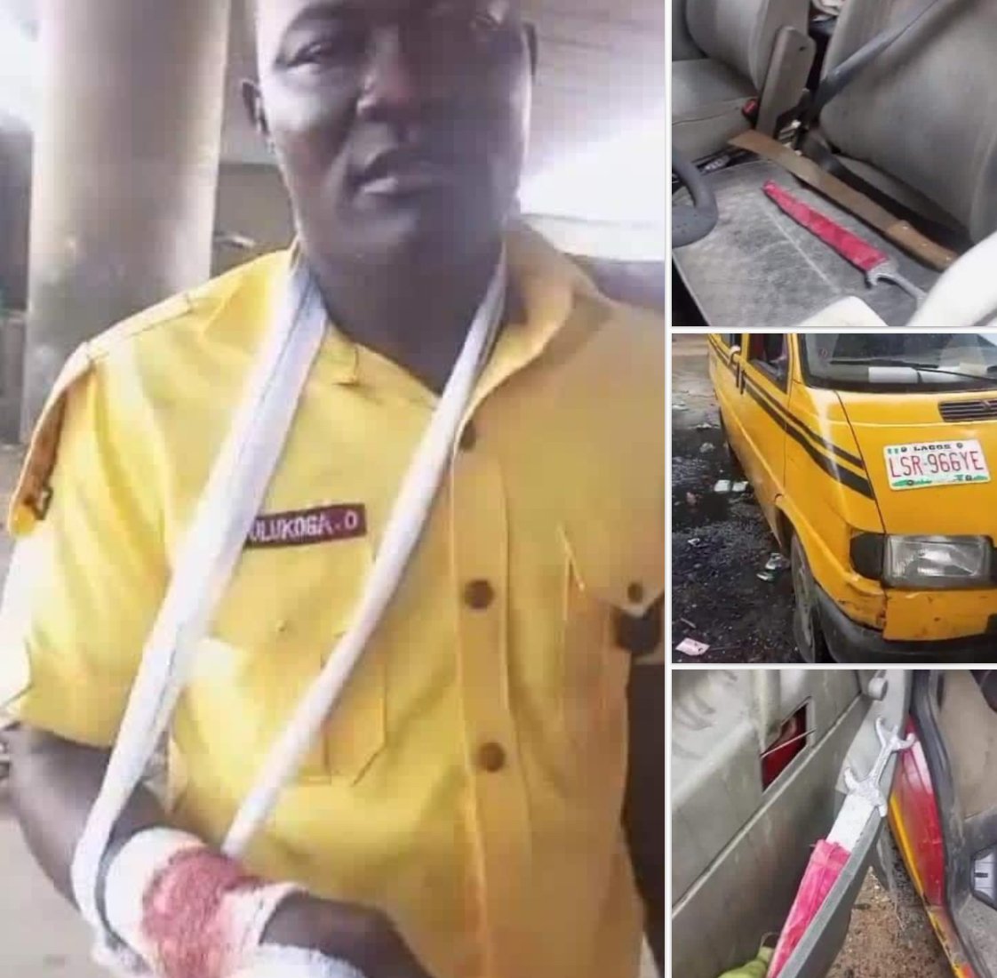 Bus Driver Arrested For Stabbing LASTMA Officer In Lagos