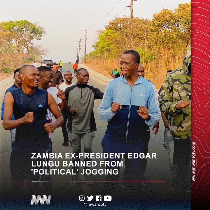 Zambia: Police Bars Ex-president Lungu From "Political Jogging"