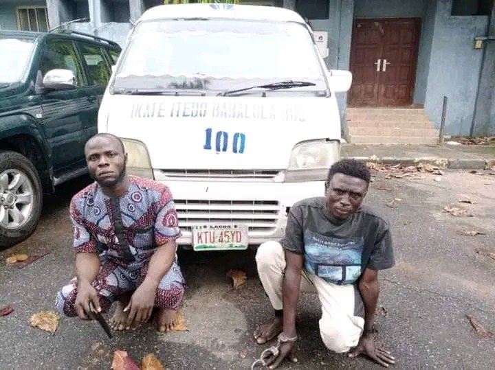 Police Arrest Metal Drainage Cover Thieves In Lagos