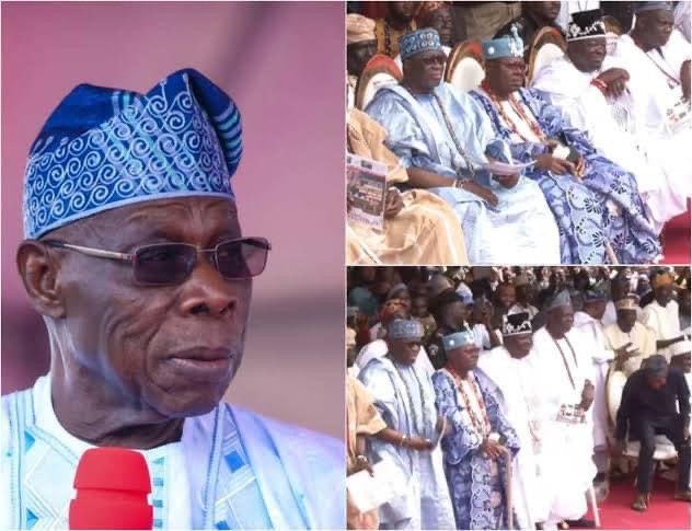 Afenifere Insists Obasanjo Must Apologise To Yoruba Monarch Over Public Insult