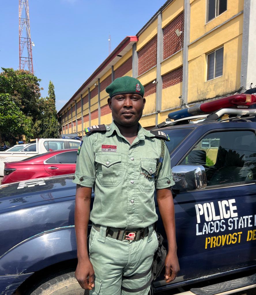 Lagos police identifies police officer caught in camera shooting in Ladipo market