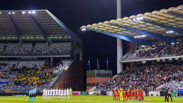 Sweden players refuse to play 2nd half against Belgium after terrorist killed Swedish fans