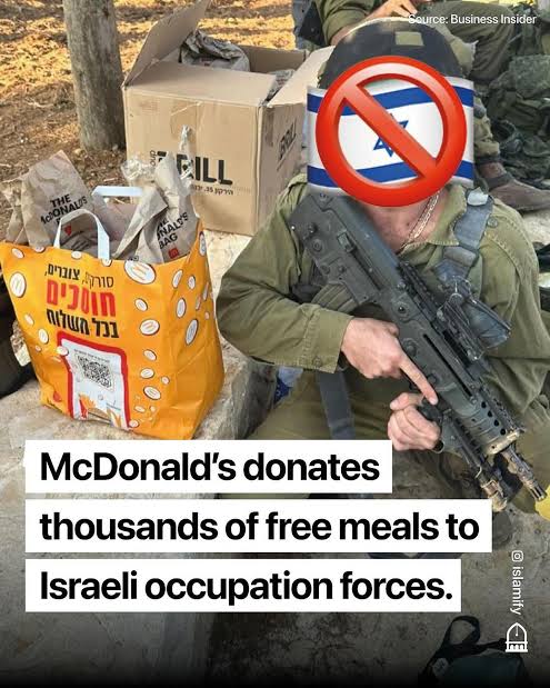 McDonald's Under Attack In South Africa For Feeding Israeli Soldiers