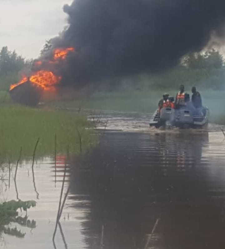 Navy Destroys 15,775 Litres Of Stolen Crude Oil In Ondo