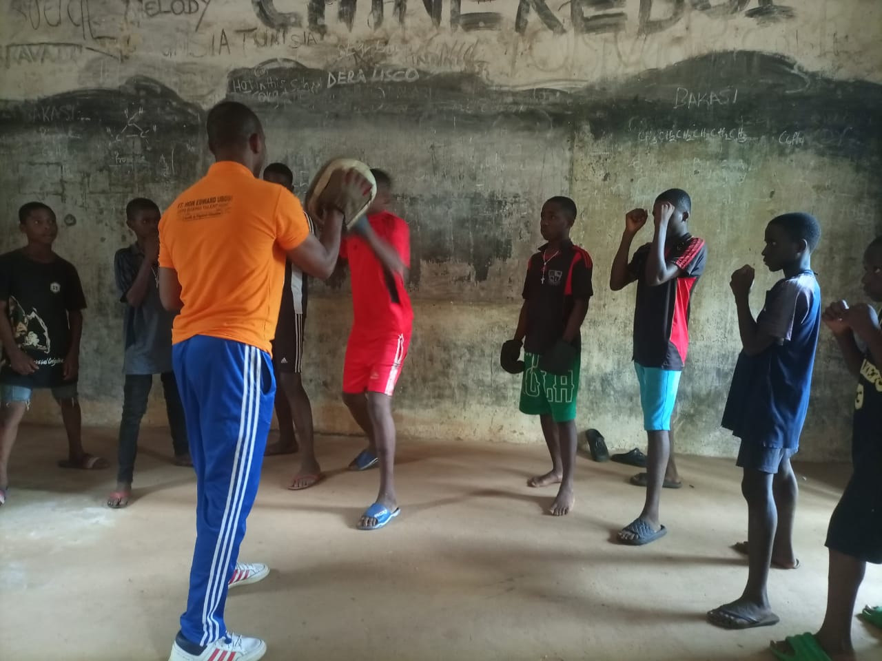 Photos as Mazi Okorokwo discovers 11 boxing talents in Enugu community