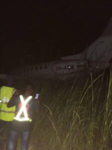 Private Jet Conveying Minister Of Power Crash-Lands In Ibadan