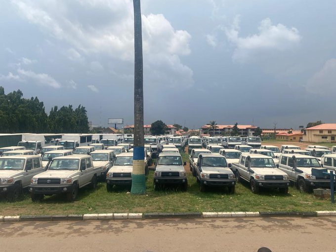 Election: IGP Distributes Over 200 Operational Vehicles For Security