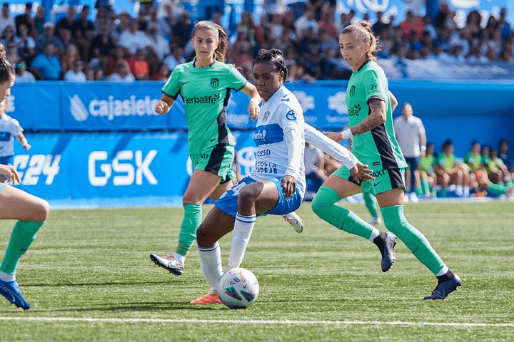 Gift Monday Scores A Brace As Tenerife Beats Atletico Madrid 2 - 1