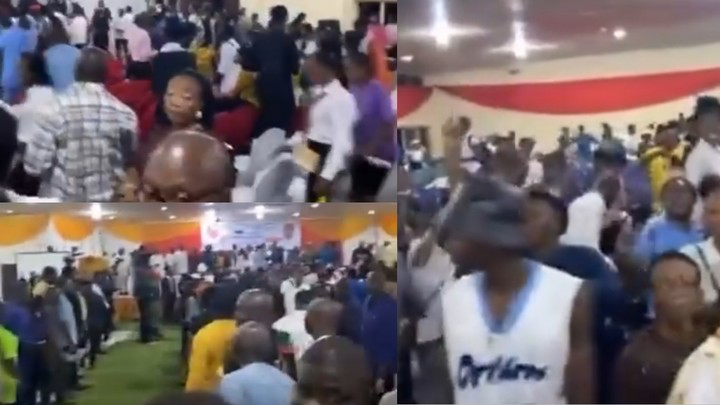 Uzodimma Faces Humiliation As IMSU Students Chant NO LIGHT During His Visit