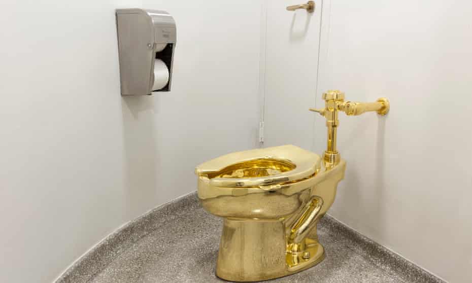 gold toilet worth £4.8m