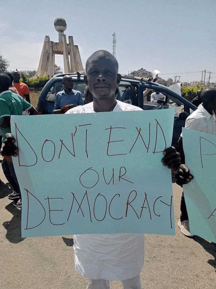 Protests rock Plateau Over Appeal Court's Sack Of 4 NASS Members