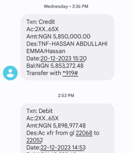 Kogi Varsity Lecturer Shows Integrity, Returns ₦5.85m Erroneous Bank Deposit