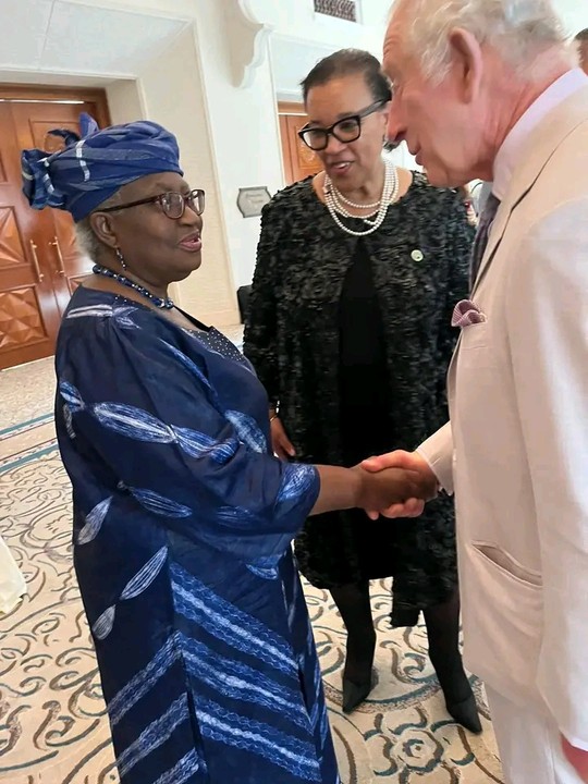 Moment Ngozi Okonjo-Iweala Meets King Charles