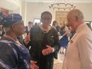 Moment Ngozi Okonjo-Iweala Meets King Charles