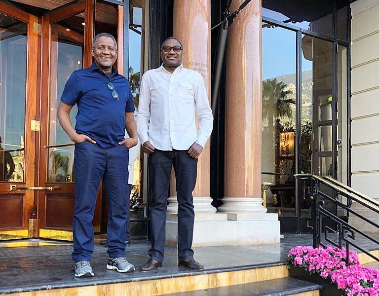 Femi Otedola Congratulates Aliko Dangote