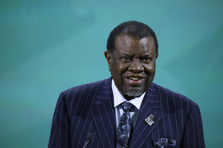 Namibia president diagnosed of cancer, set for treatment