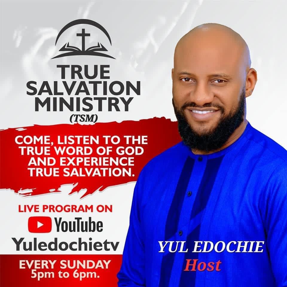 Yul Edochie Opens His Own Church 'True Salvation Ministry'