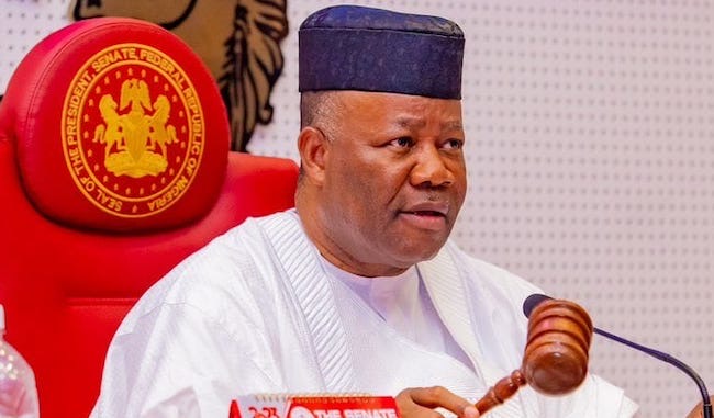Akpabio claims protests on current economic hardship are being sponsored