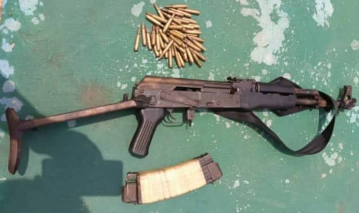 Ananmbra Police, On Footpath of Kidnappers at Awgbu, Recovers AK-47 Rifle, Two Magazines , 50 Rounds of Ammunition