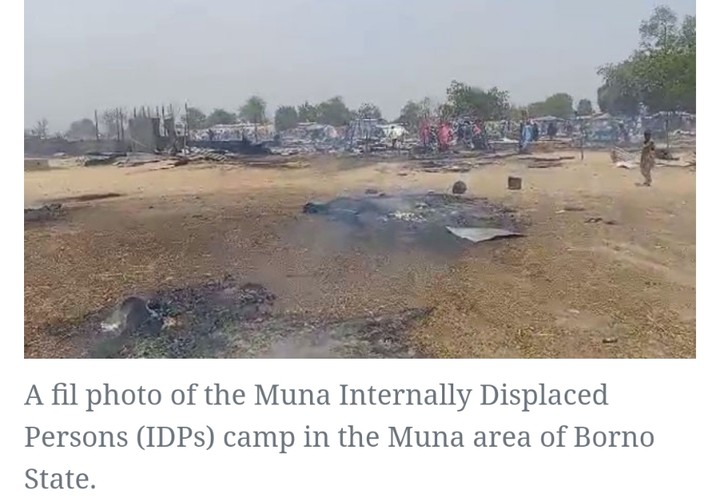 2 Children Killed As Fire Destroys Borno IDP Camp