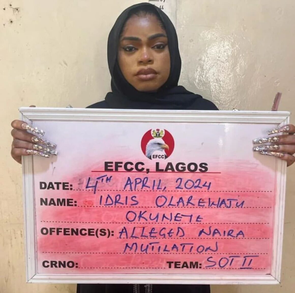 See video of why Bobrisky was arrested