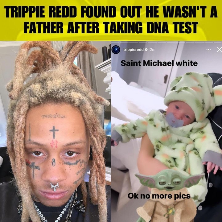 American Rapper Trippie Redd: DNA Test Confirms He's Not The Child's Father