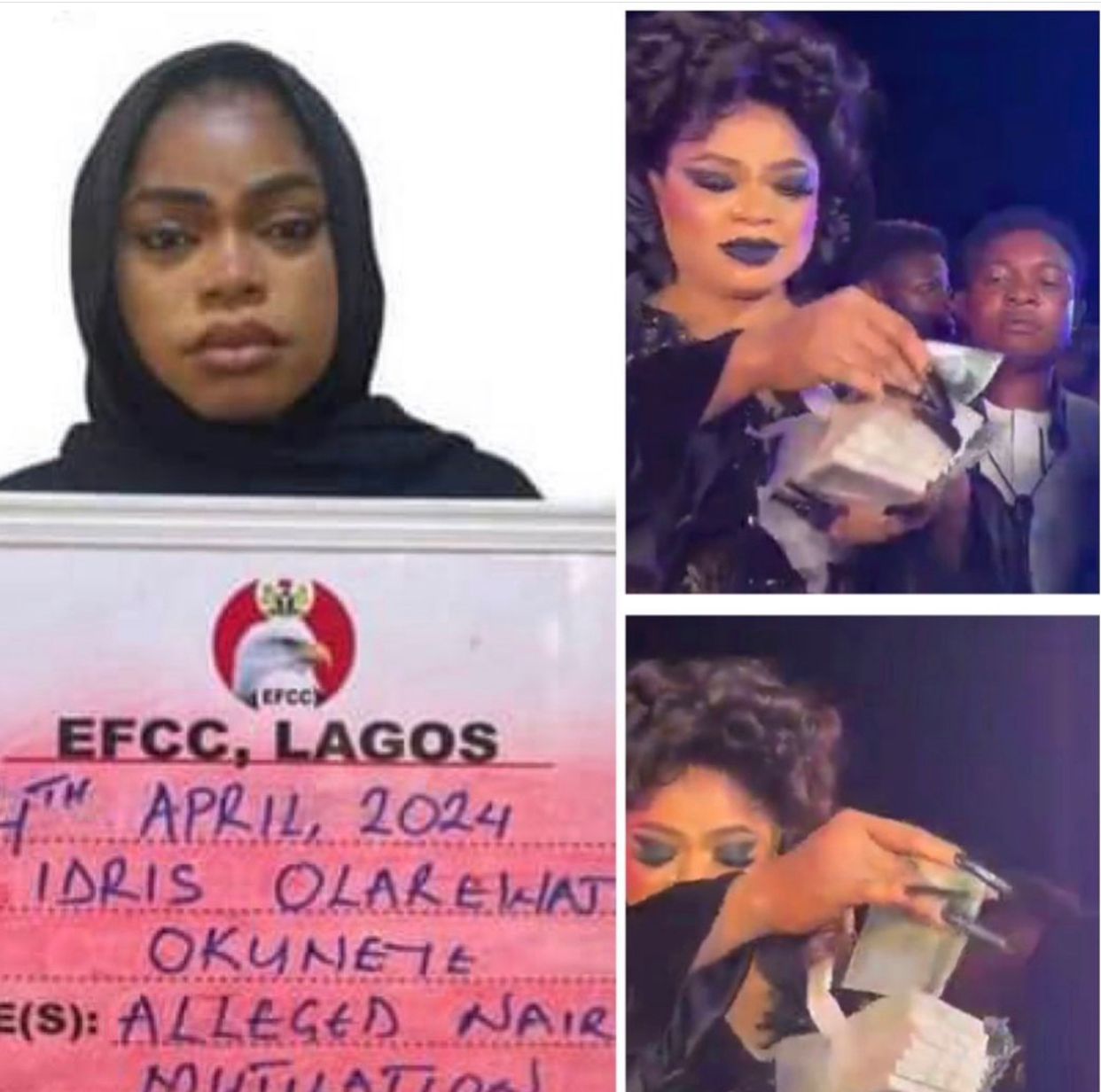 Please allow me to use my platform to educate Nigerians on spraying of Money – Bobrisky pleads