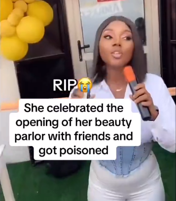 Lady Envious Friend Poisoned Her To Death After Her Beauty Parlor Opening Celebration