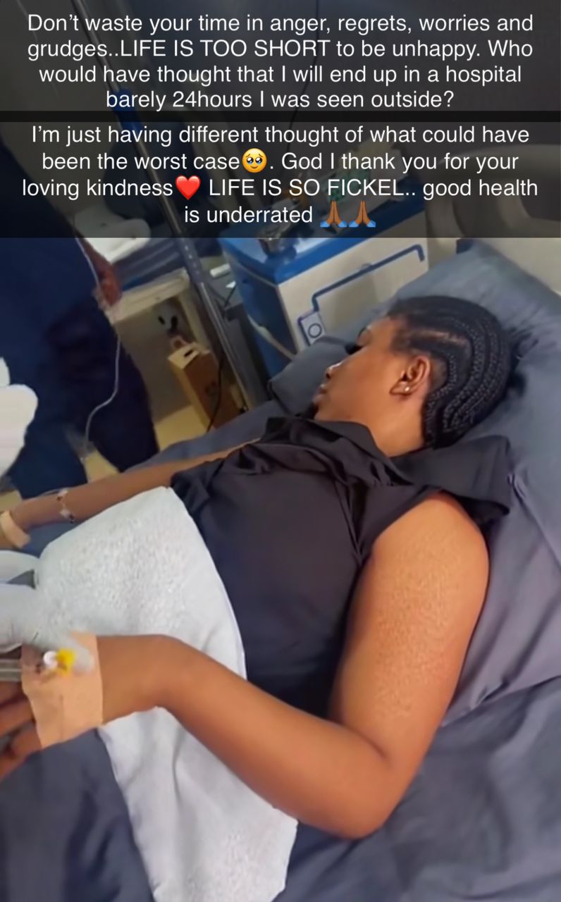BBNaija Mercy Eke hospitalized hours after partying with friends