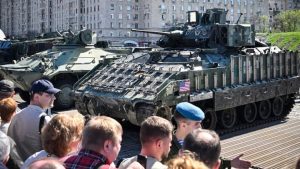 Russia Displayed Captured Western Hardware From Ukraine