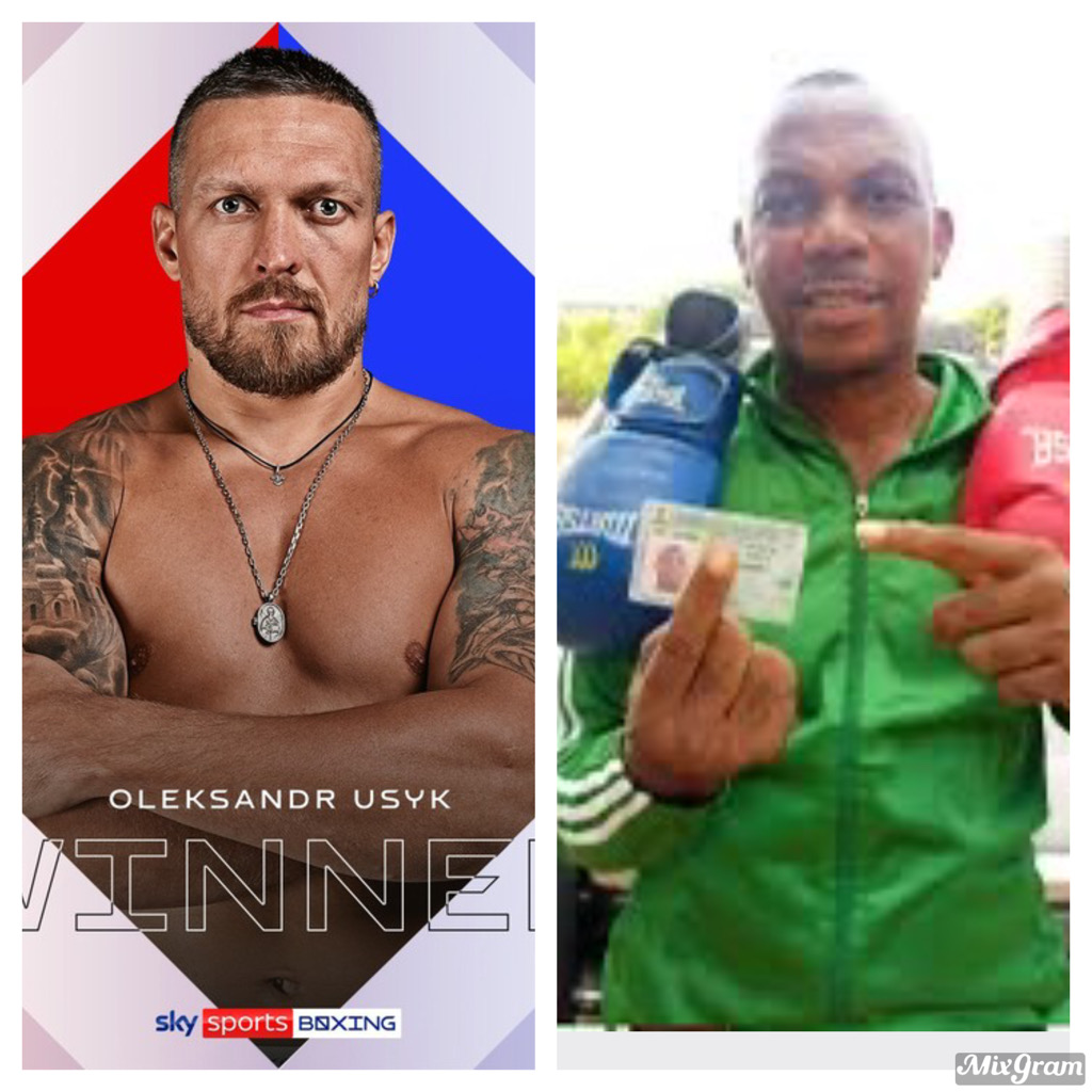 Nigeria Ex International Boxer, Mazi Ikechukwu Okoronkwo Reacts As Usyk Beats Tyson Fury To Win Historic Undisputed Heavyweight Championship