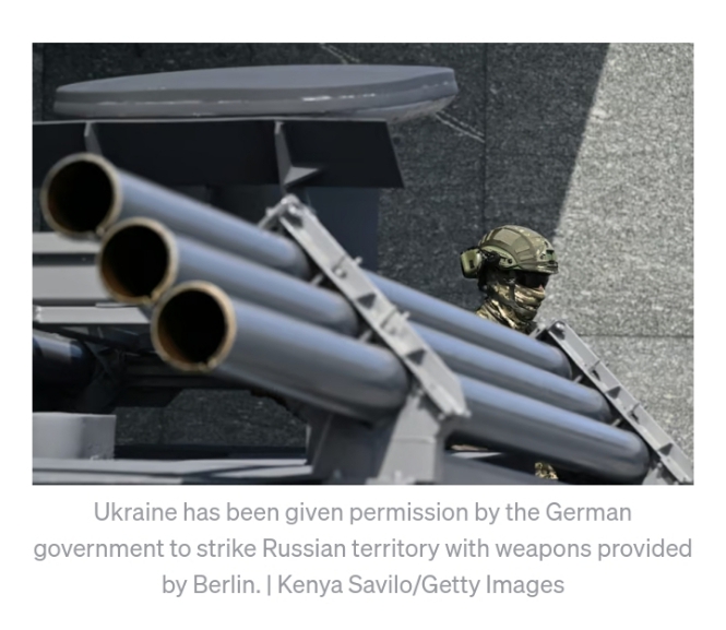 Germany Allows Ukraine To Strike Targets Inside Russia With German Weapons