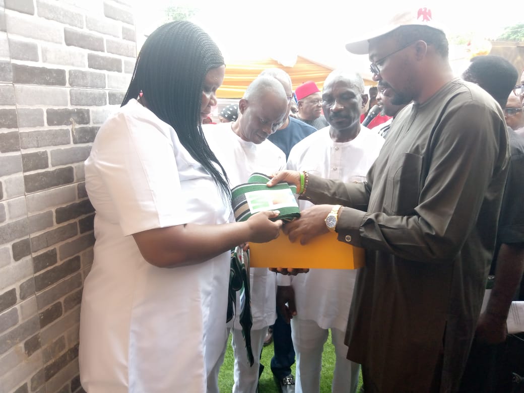 NANNM Anambra Council Boss, Onwuka Makes History As Multi-Million Naira Nurses House Unveiled In Awka