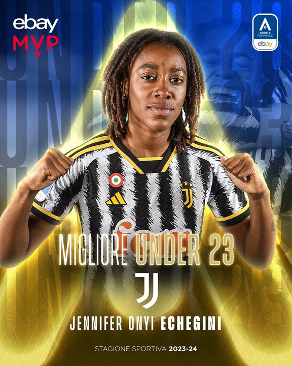 Jennifer Onyi Echegini Has Been Named The Best Young Player In Women's Serie A