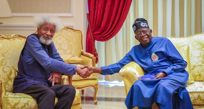 Tinubu names Abuja Highway after Wole Soyinka