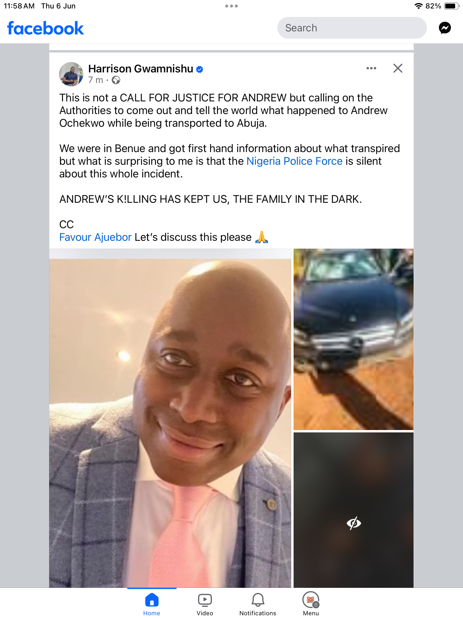 Celine and Afiba still missing, Mr Andrew shot dead by unknown men, what is going on - Mr Harrison reacts