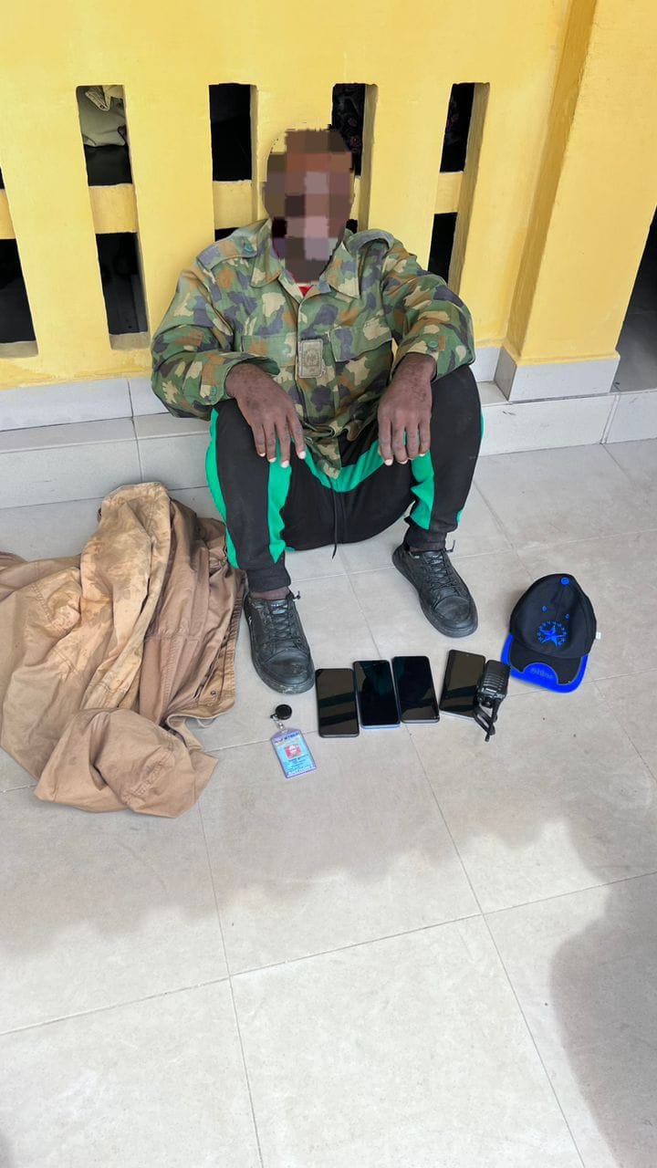 How Police arrested ex-convict parading as military personnel in Akwa Ibom