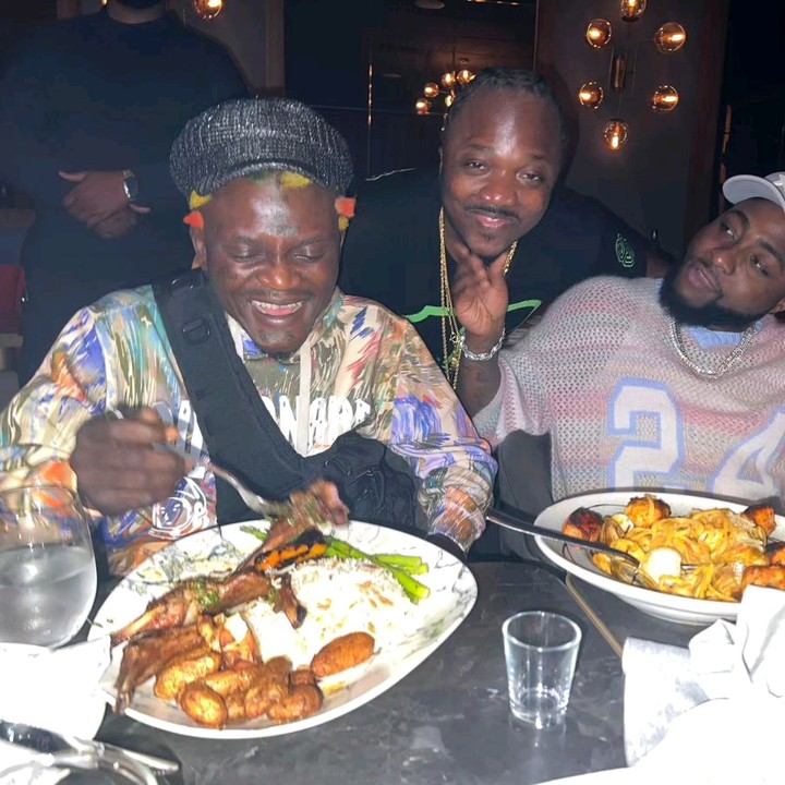 Davido takes Portable out for dinner in US