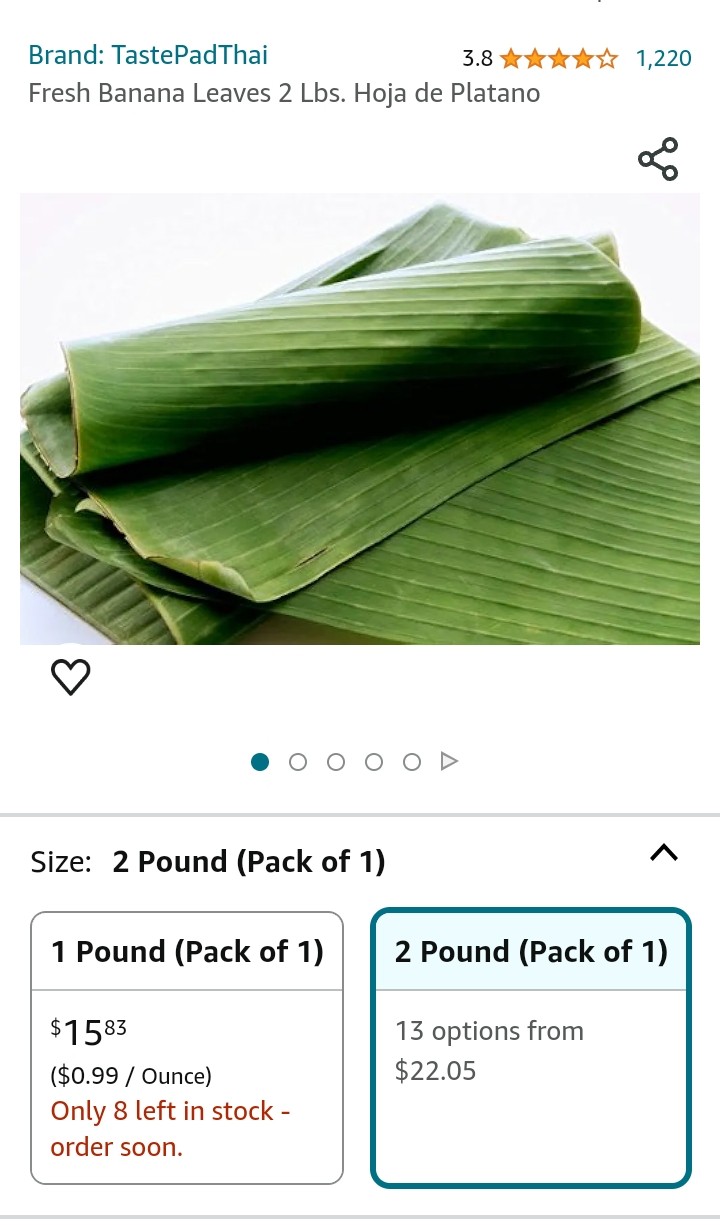 See How Much Banana Leaves Cost On Amazon