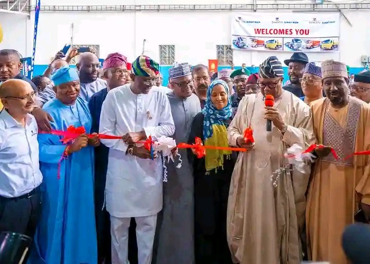 Dangote Opens Truck Assembling Plant In Lagos